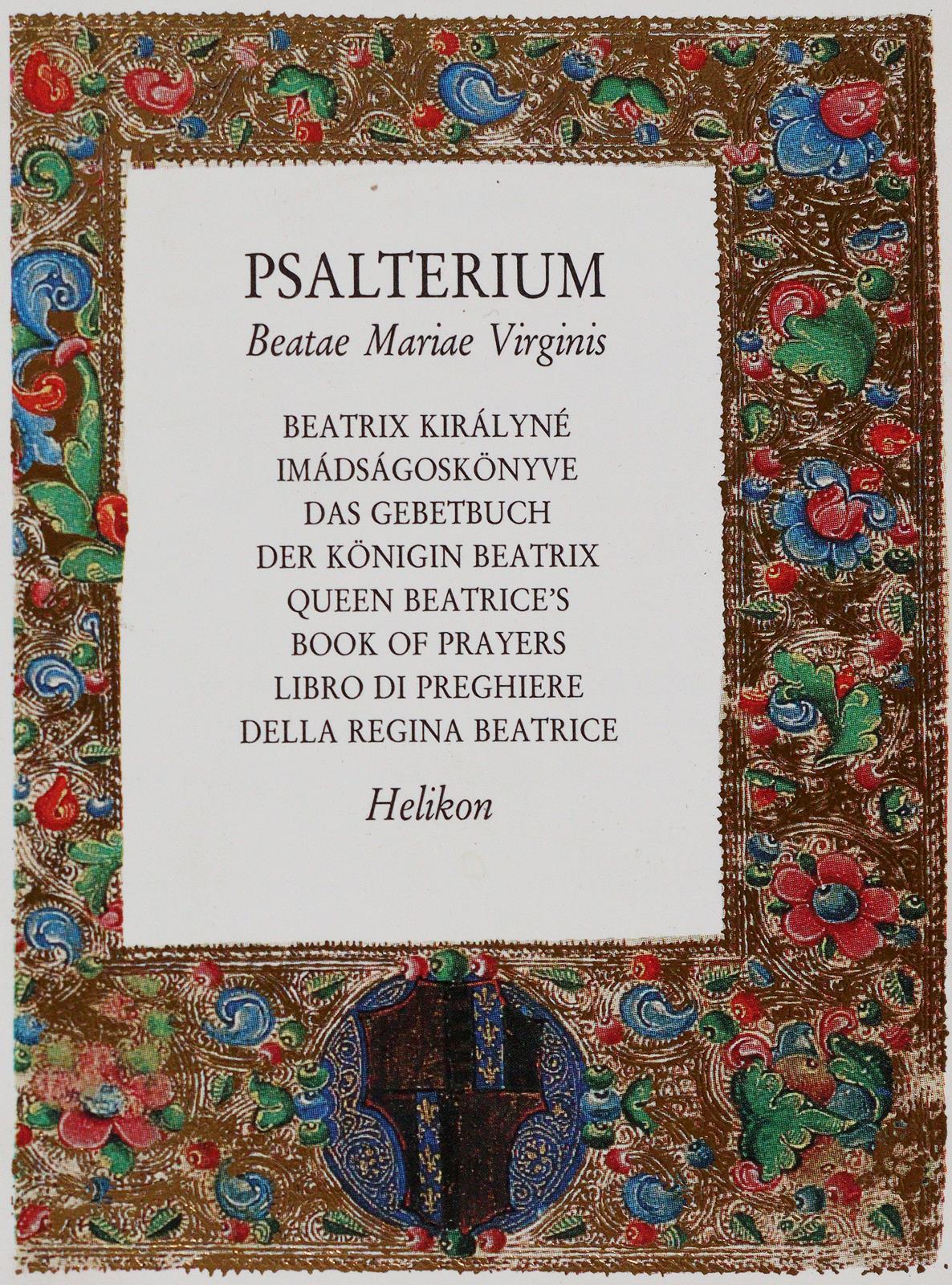 Psalterium Beatae Mariae Virginis. | Bild Nr.2