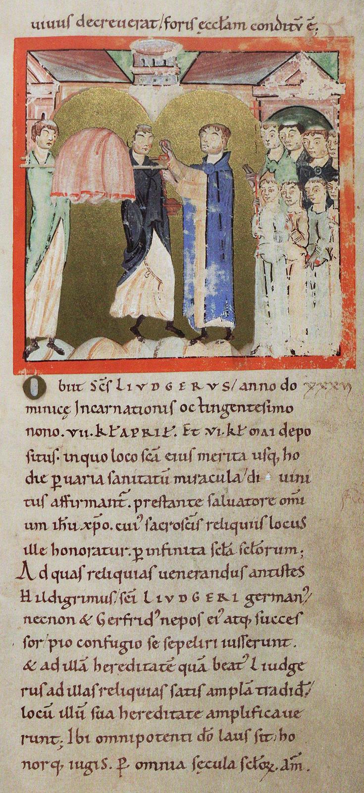Vita Sancti Liudgeri. | Bild Nr.4