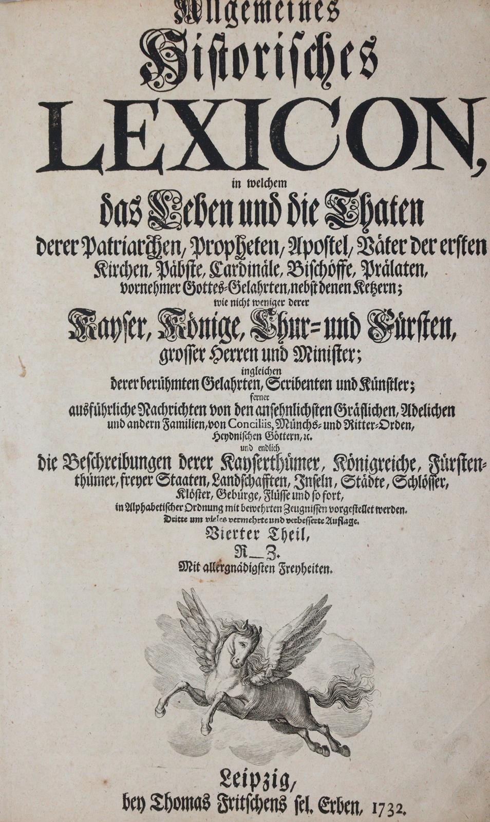 (Buddeus,J.F. u. J.C.Iselin). | Bild Nr.1