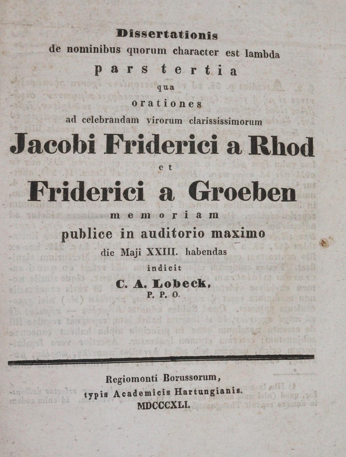 Lobeck,C.A. | Bild Nr.1