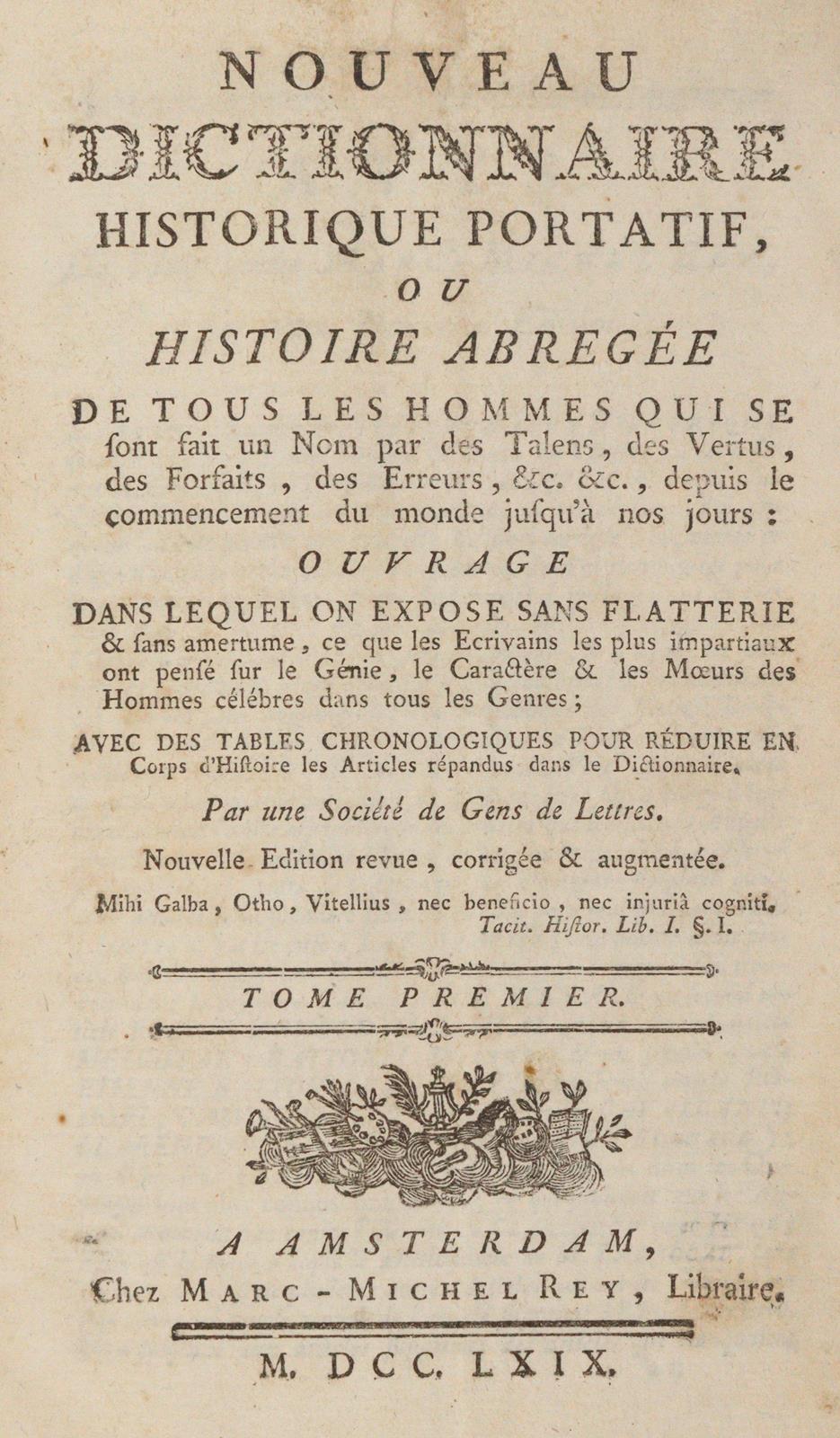 Nouveau Dictionnaire | Bild Nr.1