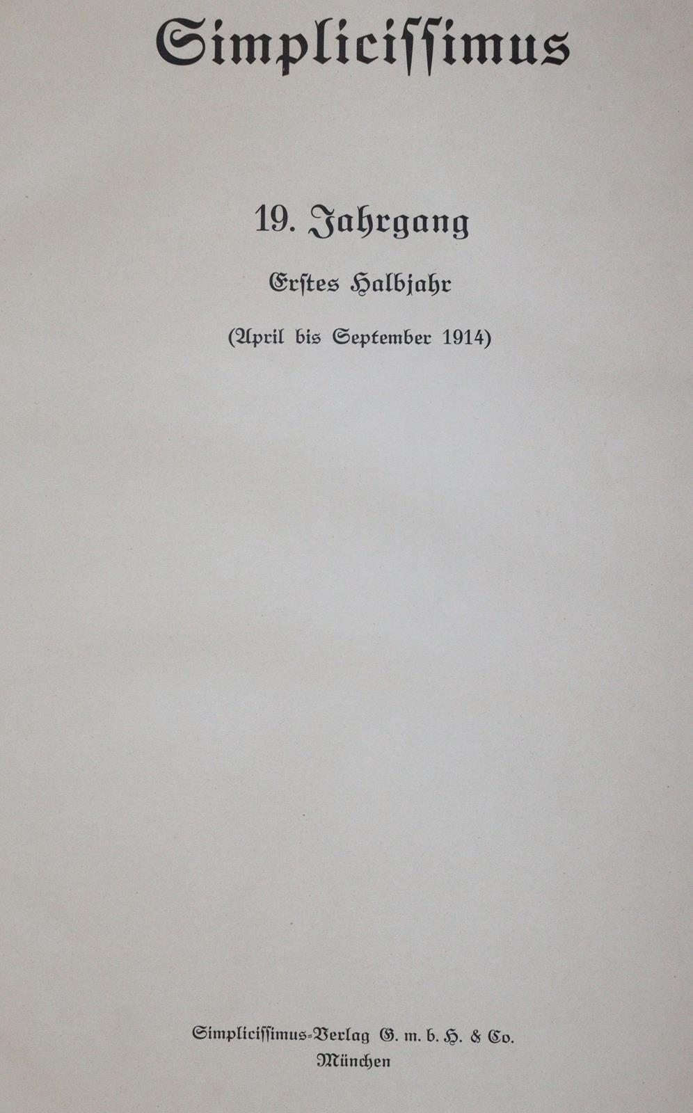 Simplicissimus. | Bild Nr.1