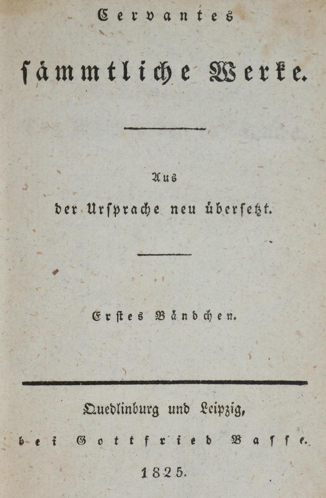 Cervantes Saavedra,M.de. | Bild Nr.1