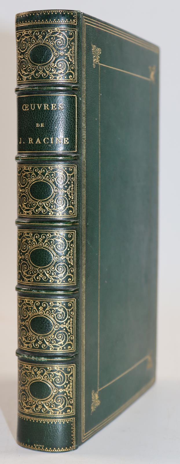 Dunkelgrüner Maroquineinband | Bild Nr.1