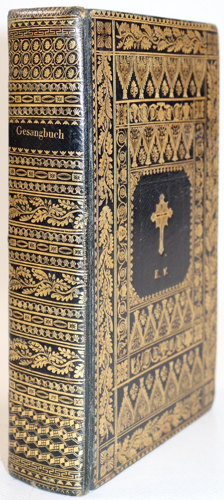 Schwarzer Ledereinband | Bild Nr.1