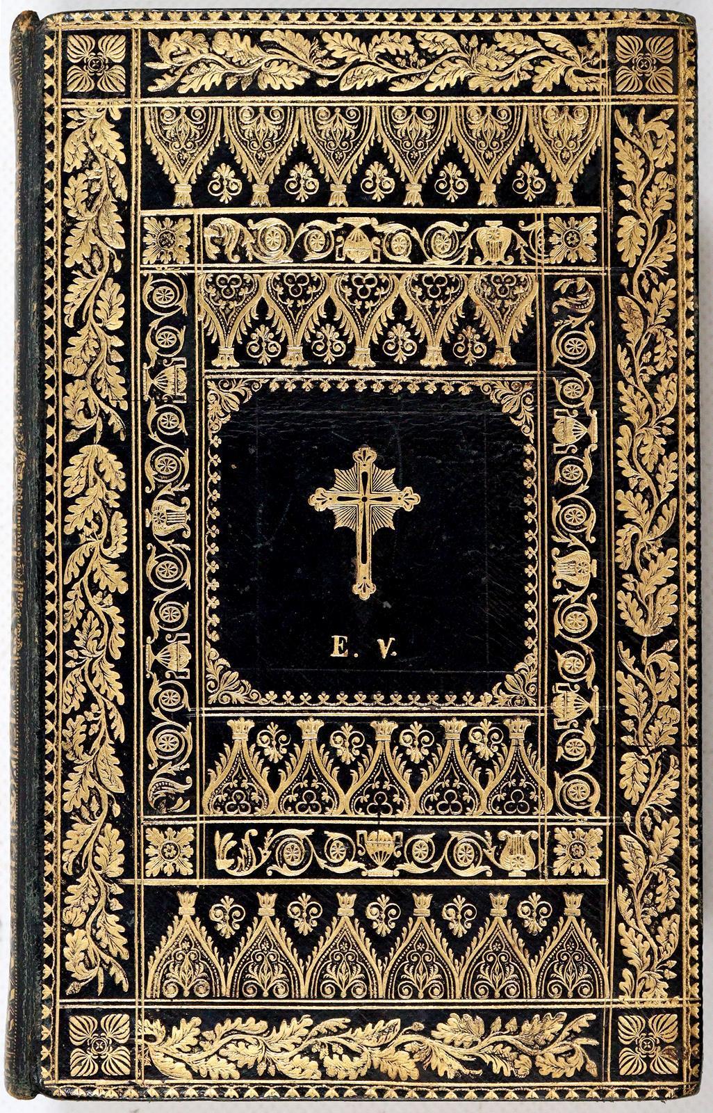 Schwarzer Ledereinband | Bild Nr.2