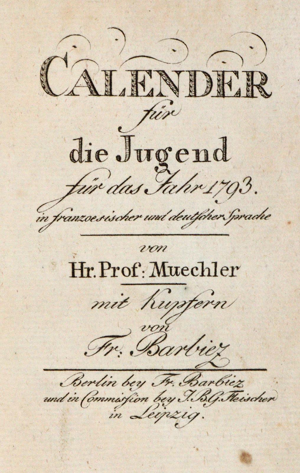 Müchler,(Joh.Gg.Ph.). | Bild Nr.1