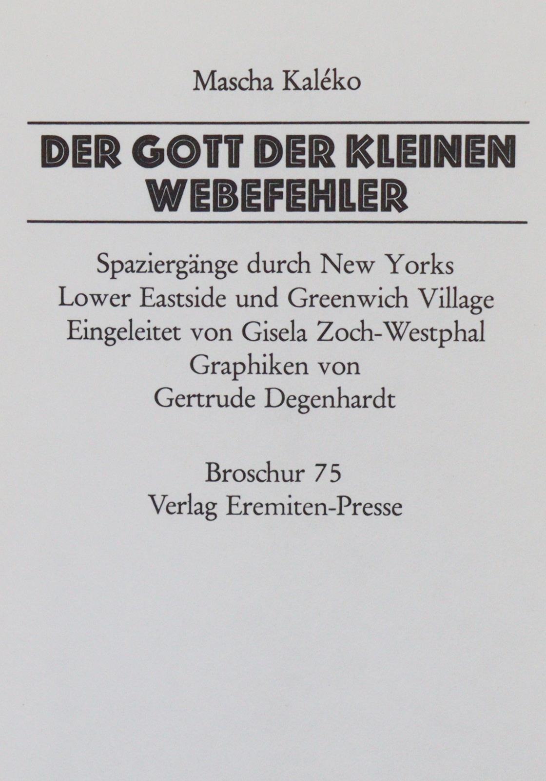 Kaleko,M. | Bild Nr.1