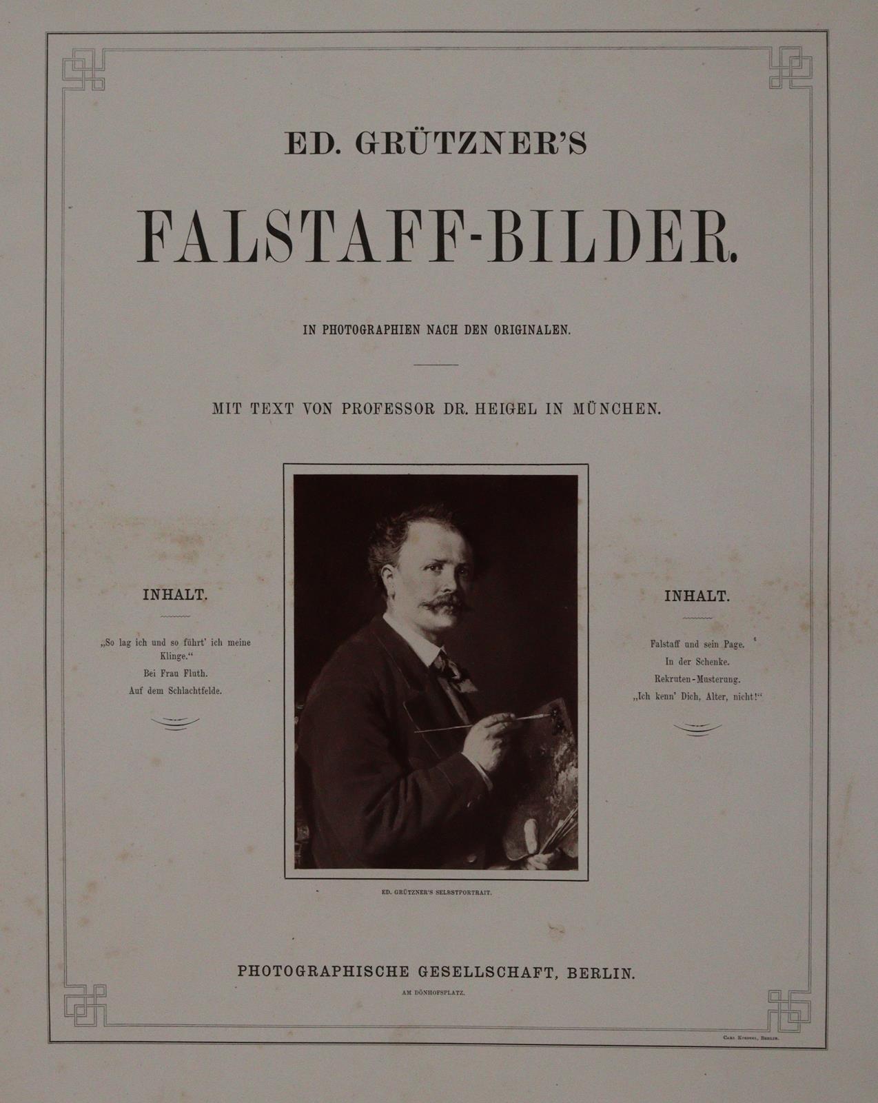 Grützner,E. | Bild Nr.1