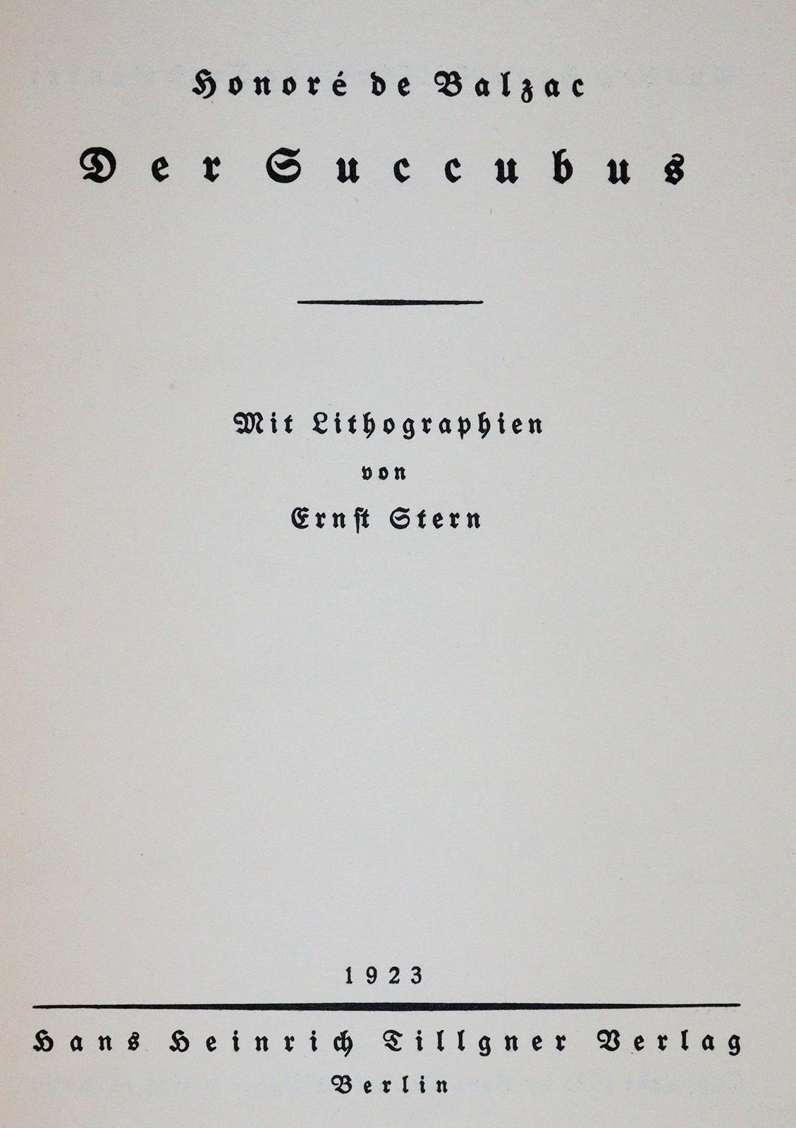 Balzac,H.de. | Bild Nr.1