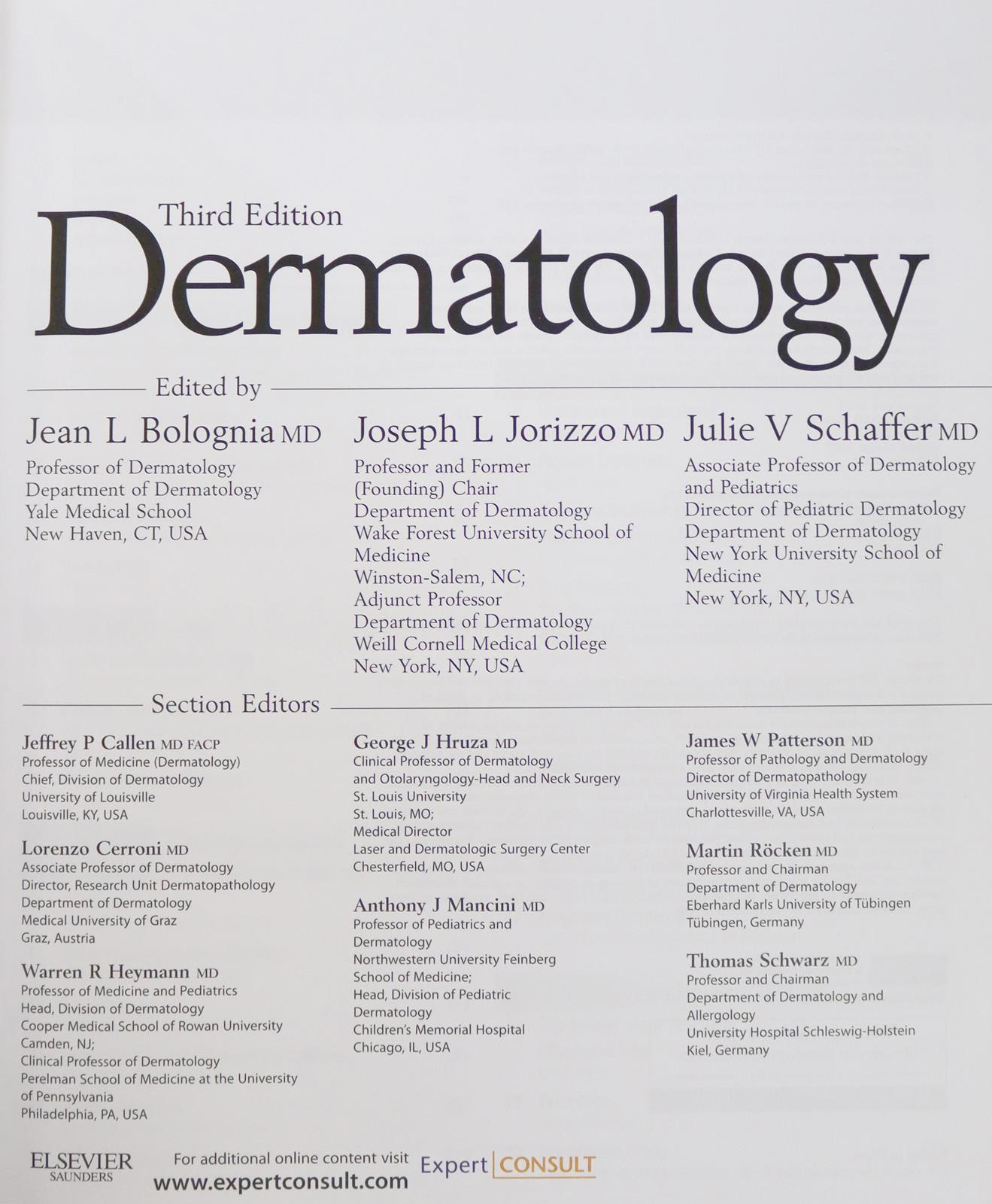 Bolognia,J.L., Jorizzo,J.L. u. J.V.Schaffer. | Bild Nr.1