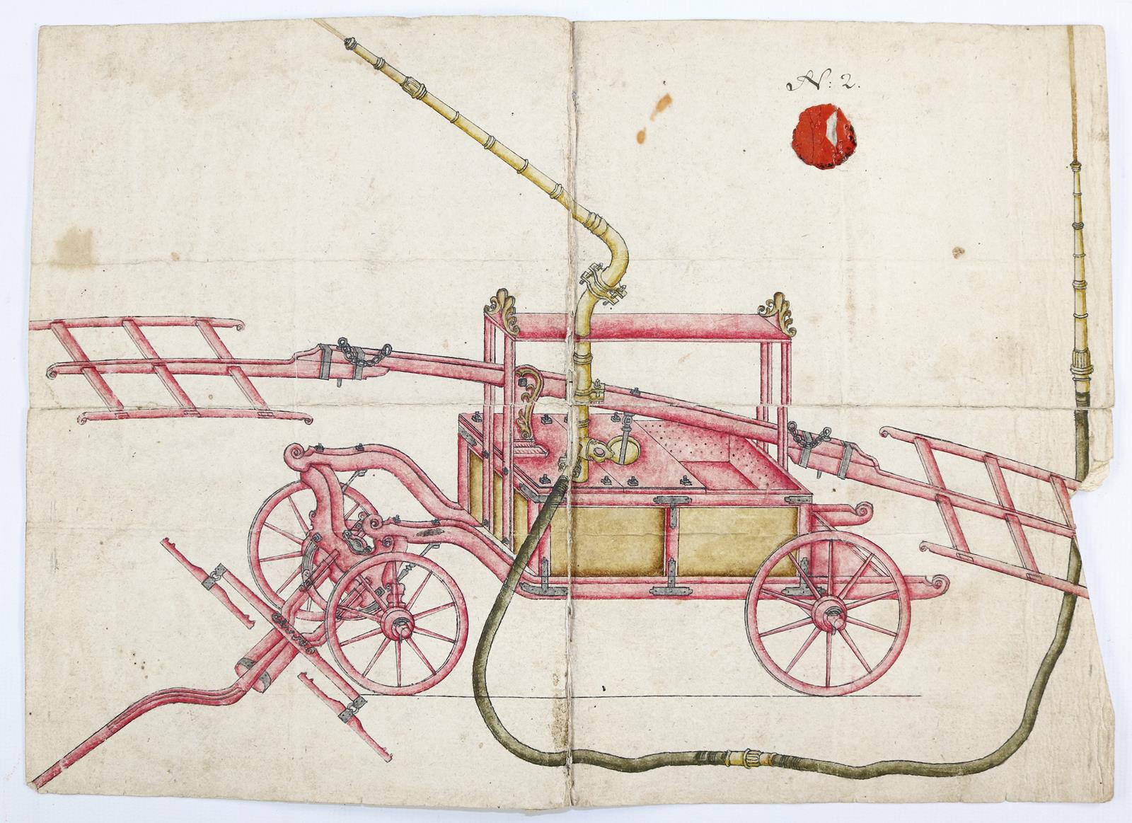 Feuerwehrspritze. | Bild Nr.1