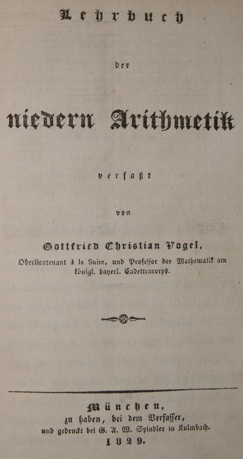 Vogel,G.C. | Bild Nr.1