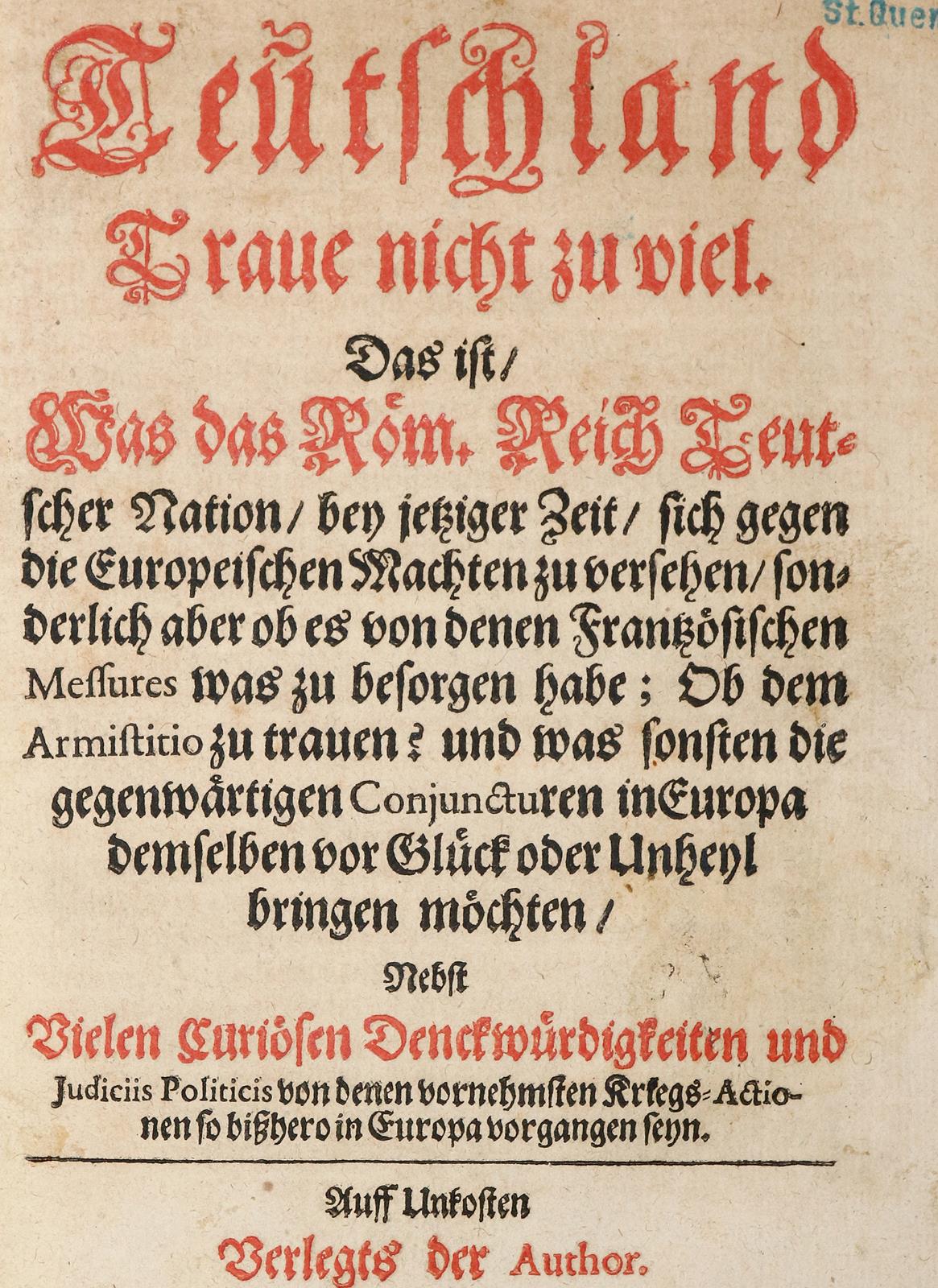 Teutschland. | Bild Nr.1