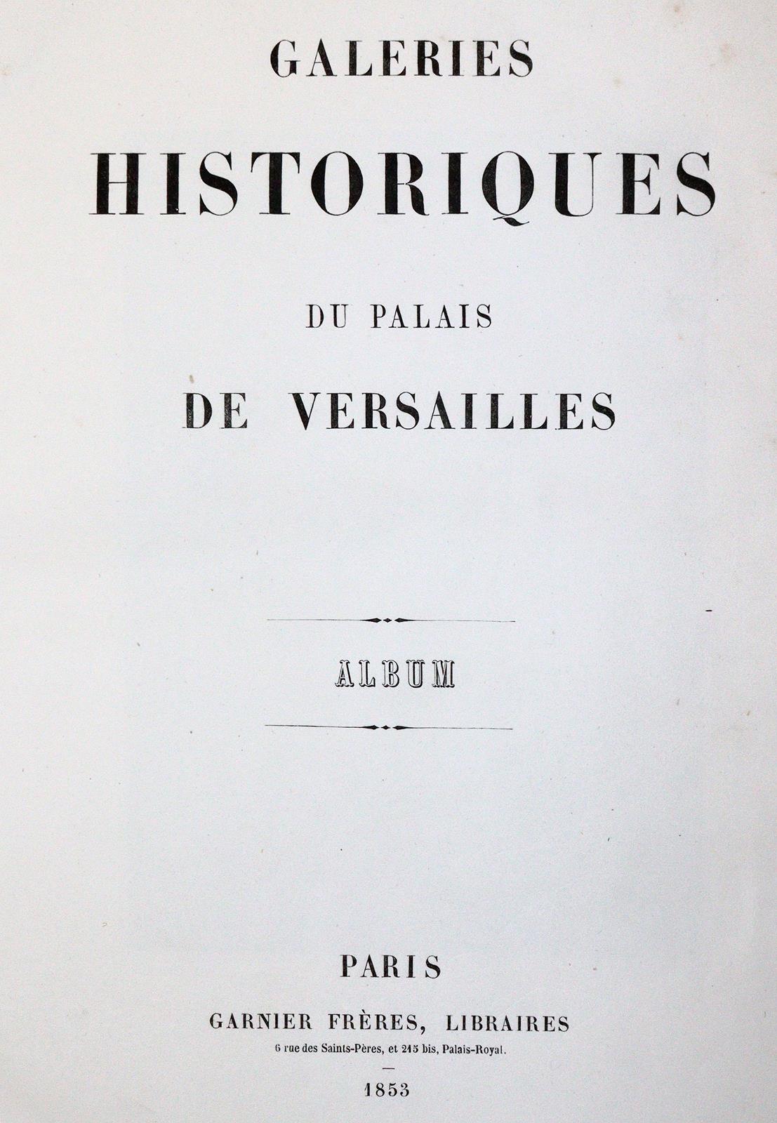 Galeries Historiques du Palais de Versailles. | Bild Nr.1