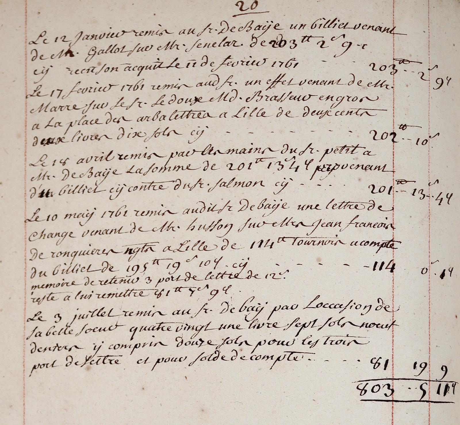 Rechnungsbuch. | Bild Nr.2