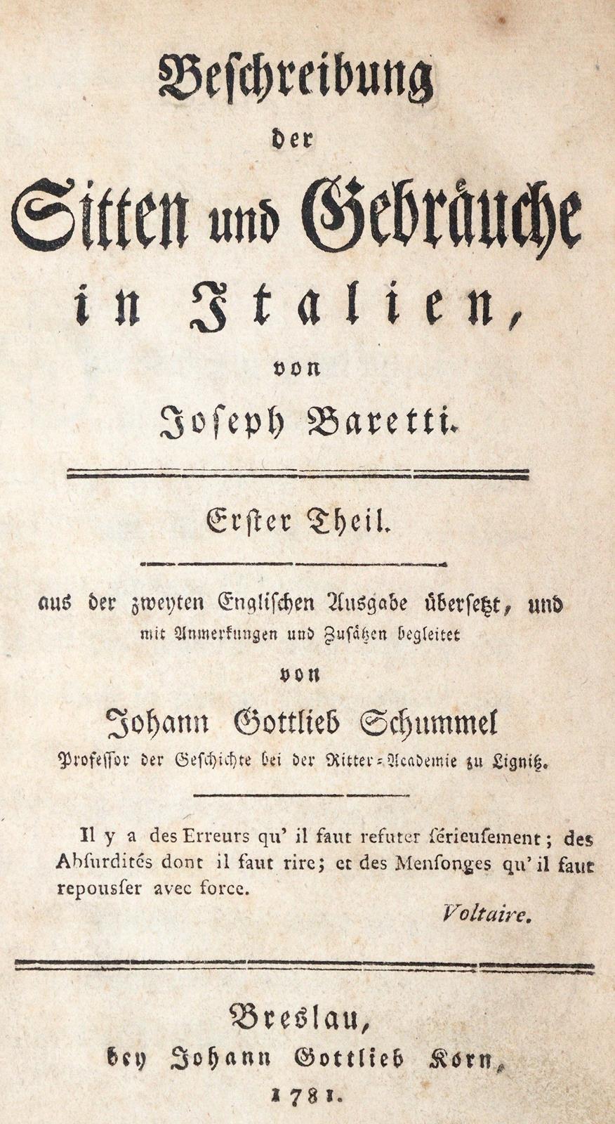 Baretti,G. | Bild Nr.1