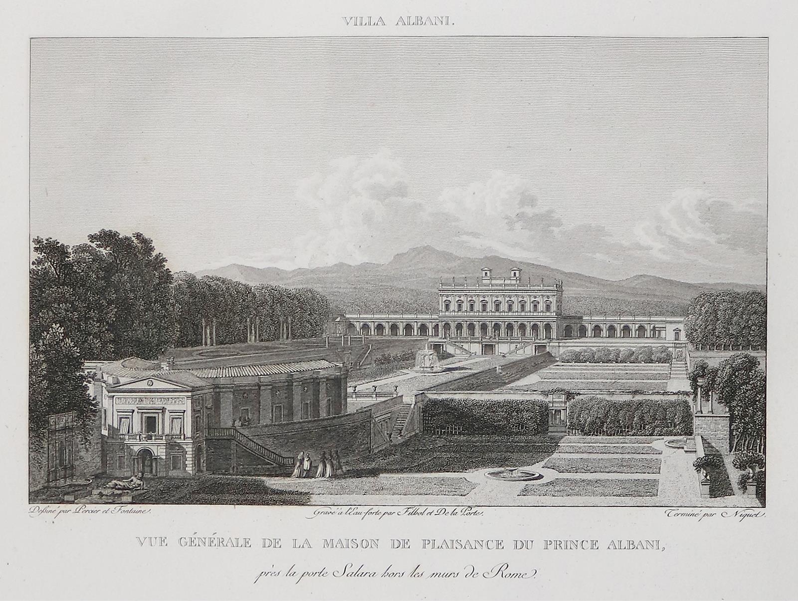 Percier, (Charles) u. (Pierre Francois Leonard) Fontaine. | Bild Nr.1