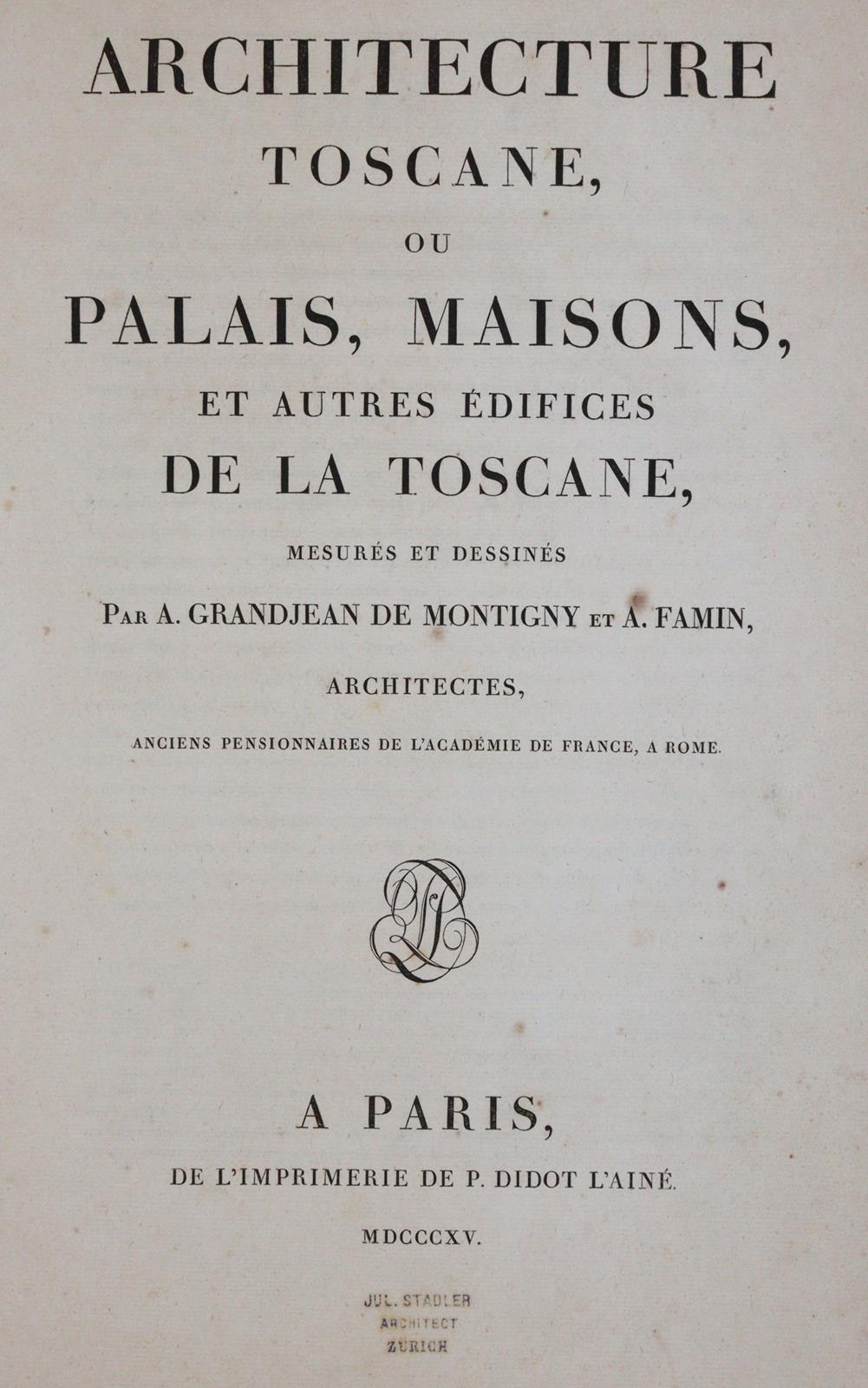 Grandjean (de Montigny,A.H.V.) u. A.Famin. | Bild Nr.3