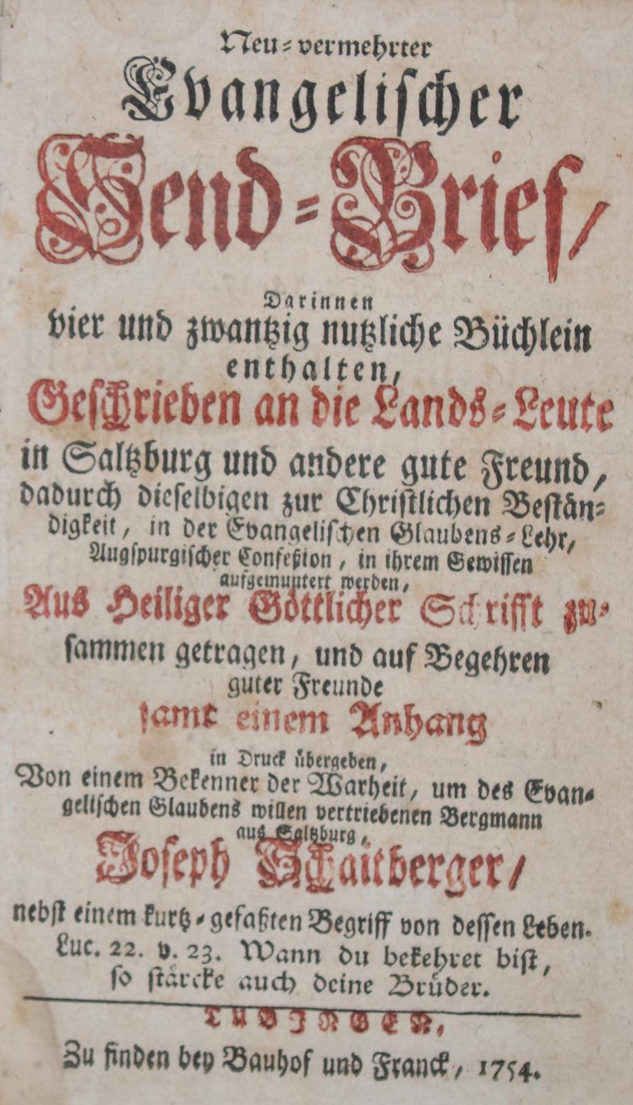 Schaitberger,J. | Bild Nr.1