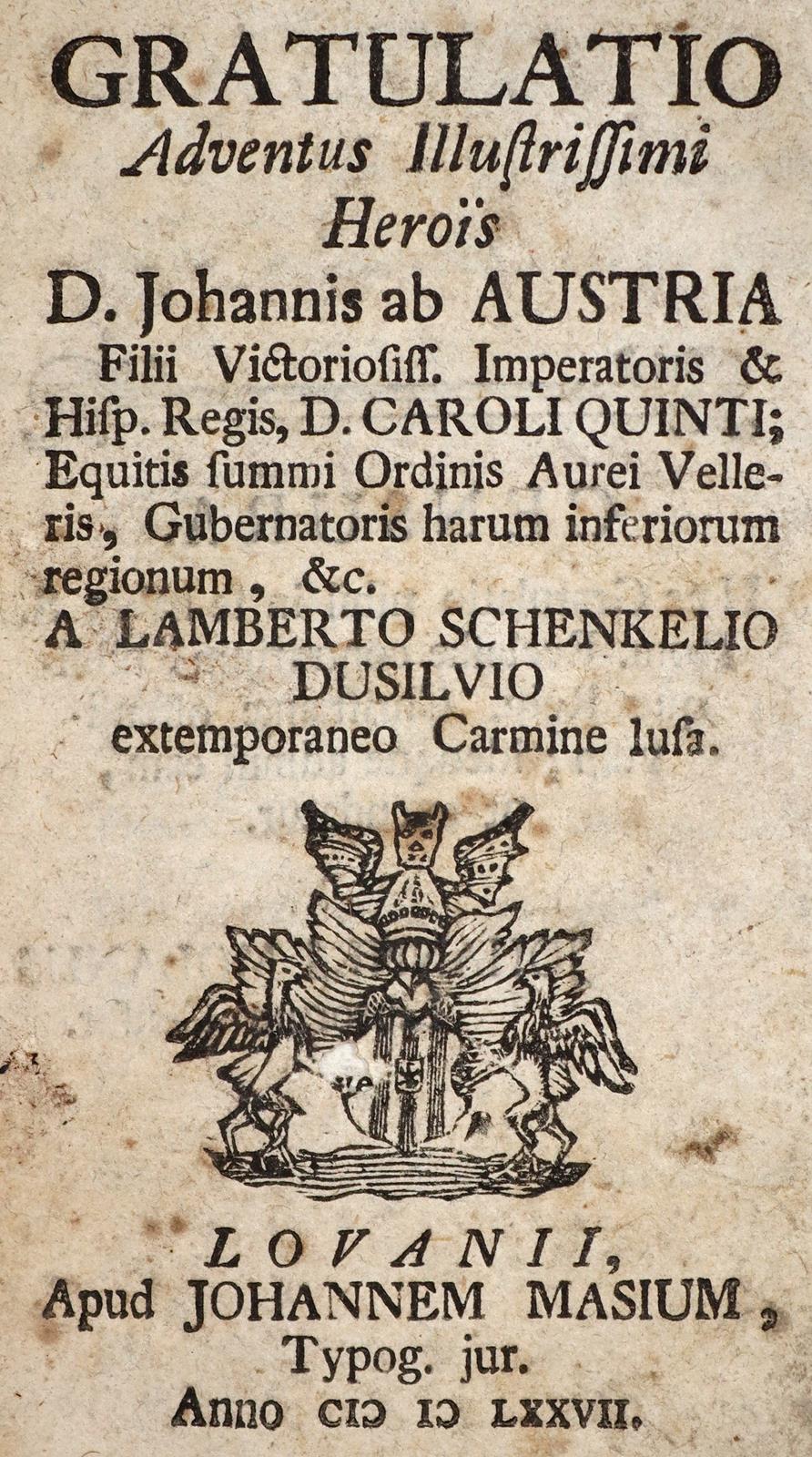 Schenckel(ius),L. | Bild Nr.1