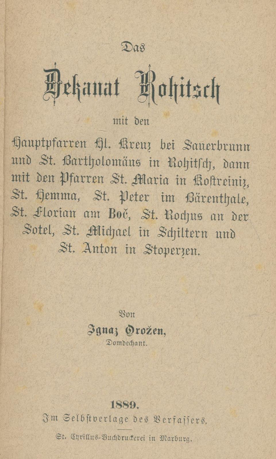 Orozen,I. | Bild Nr.1