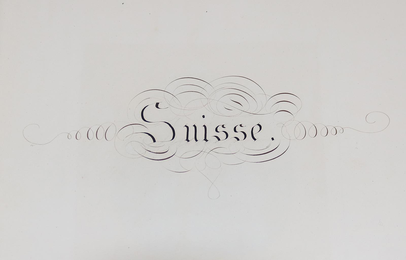 Souvenirs de Suisse, d