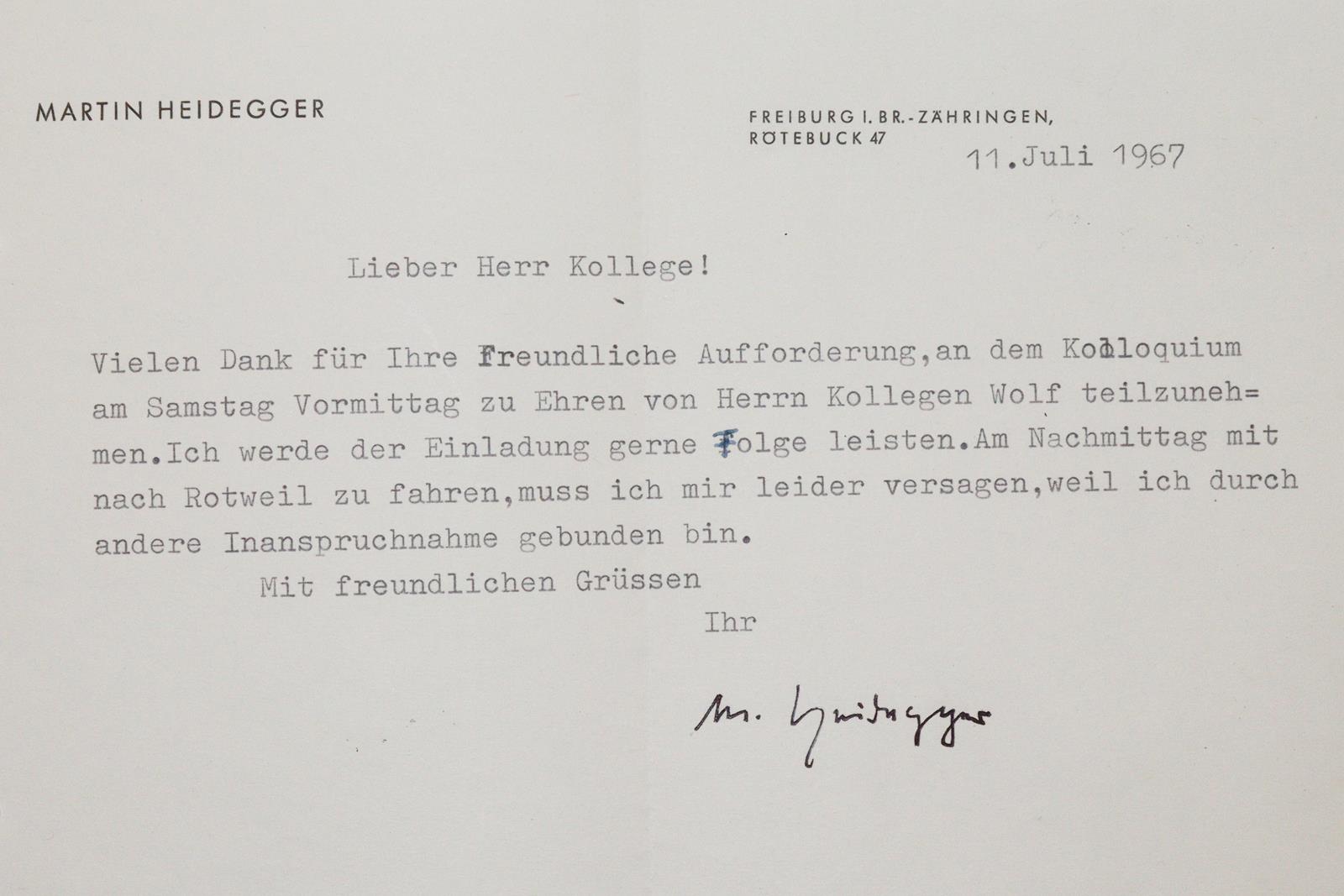 Heidegger, Martin | Bild Nr.1