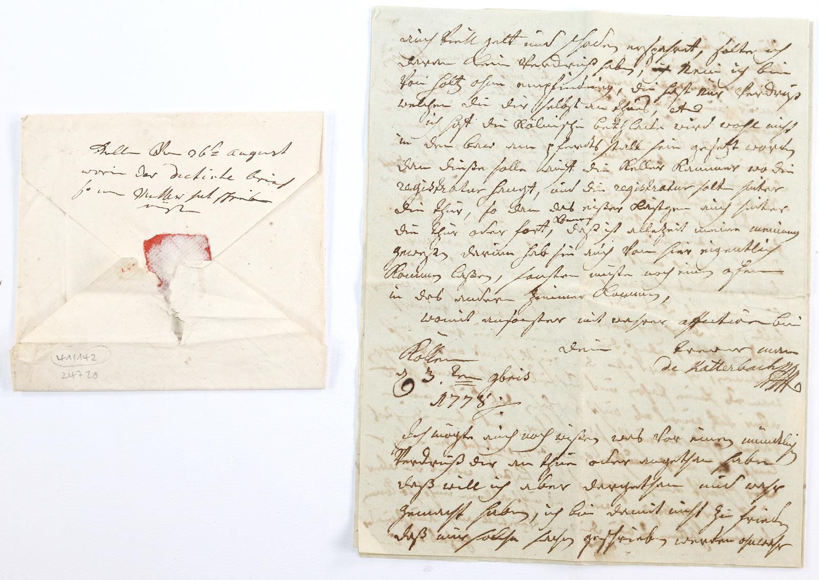 Katterbach geb. Beeck, Freifrau von, | Bild Nr.2