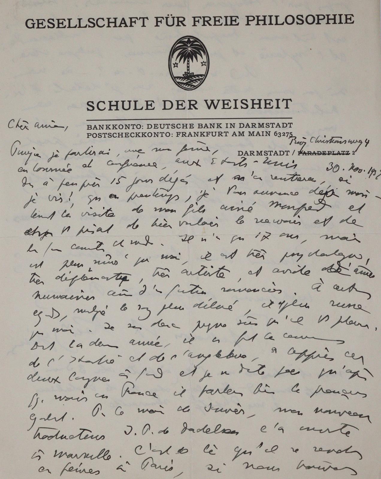 Keyserling, Hermann Graf | Bild Nr.1