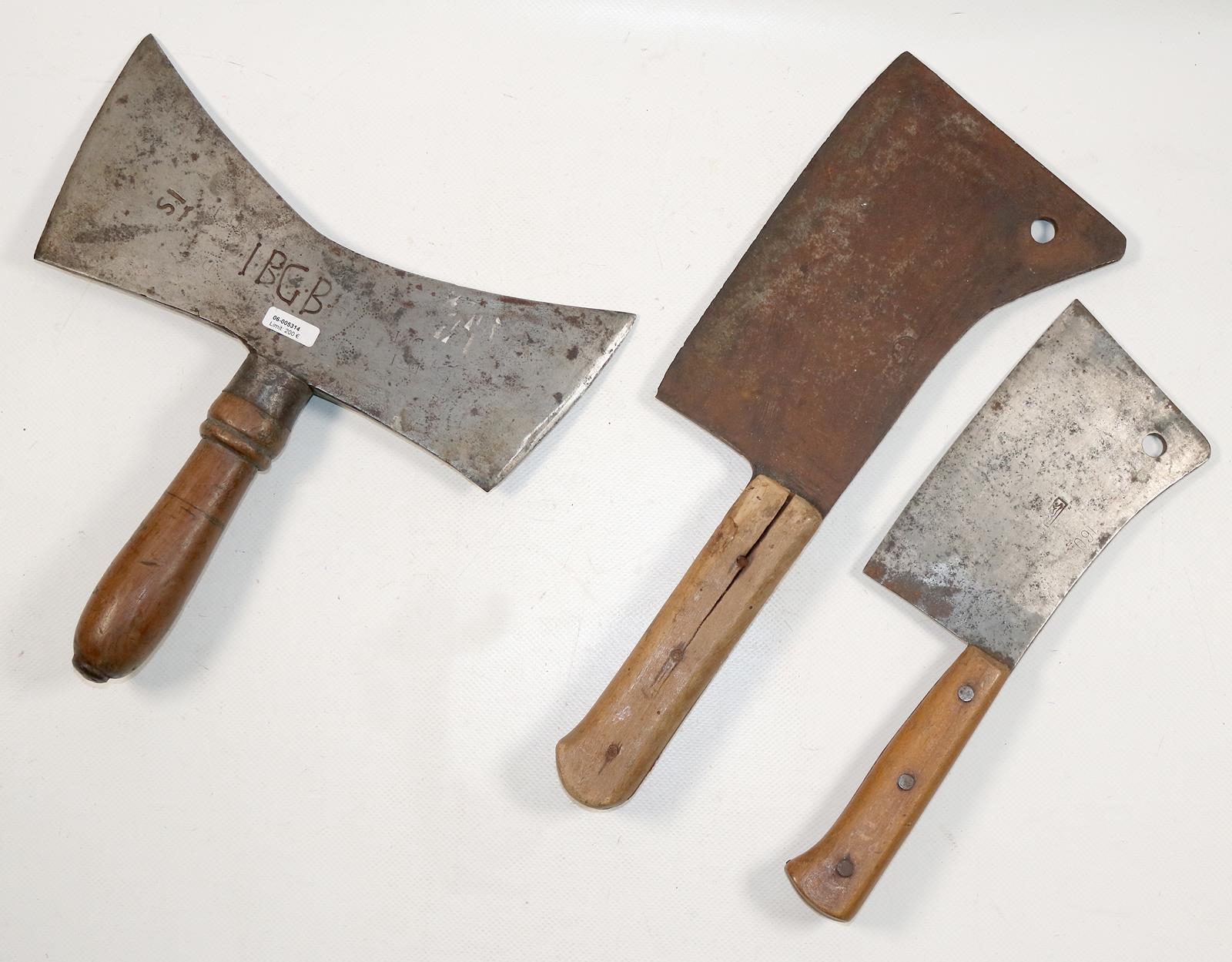 Hackbeile. | Bild Nr.2