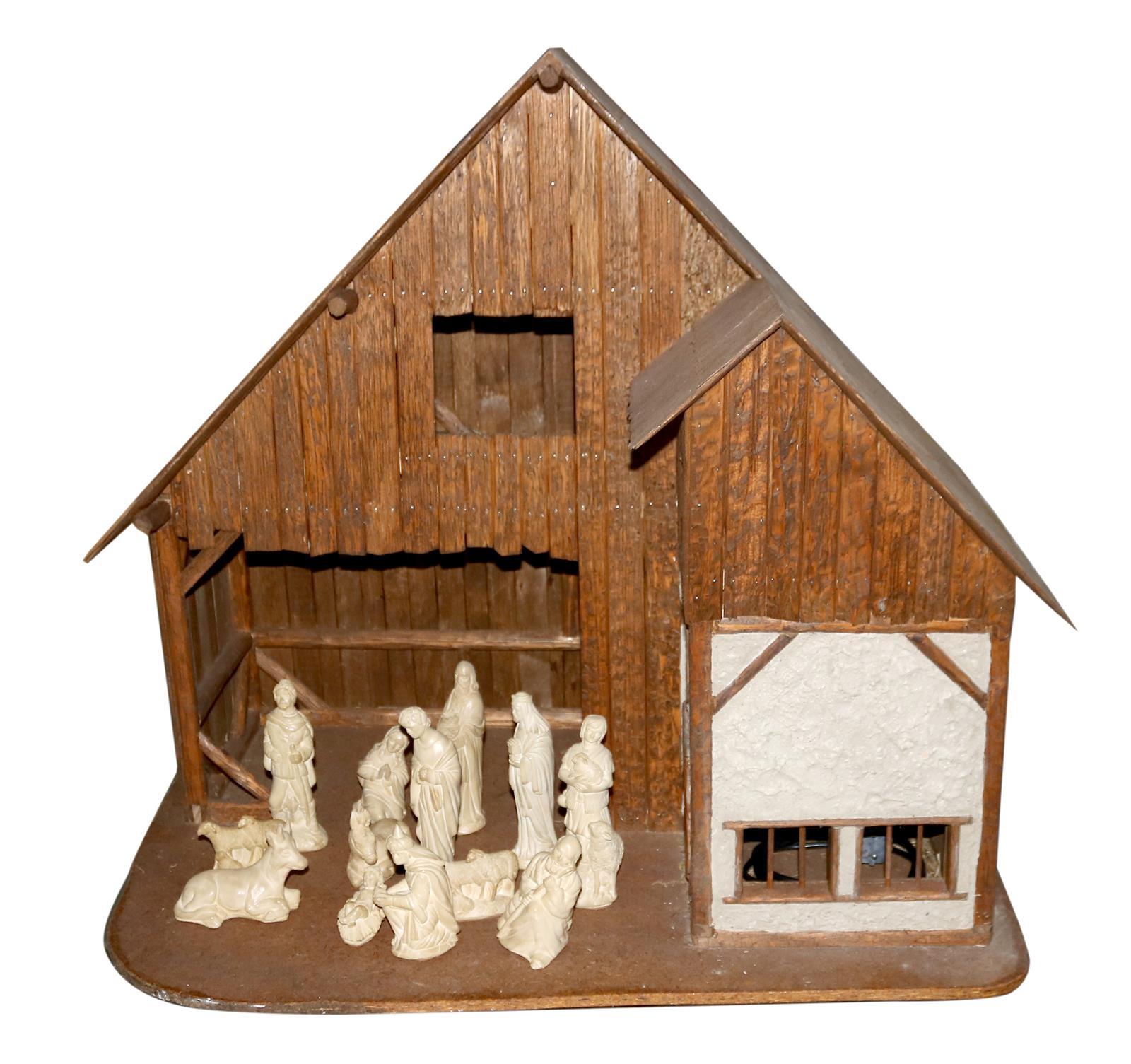 Große Weihnachtskrippe. | Bild Nr.1