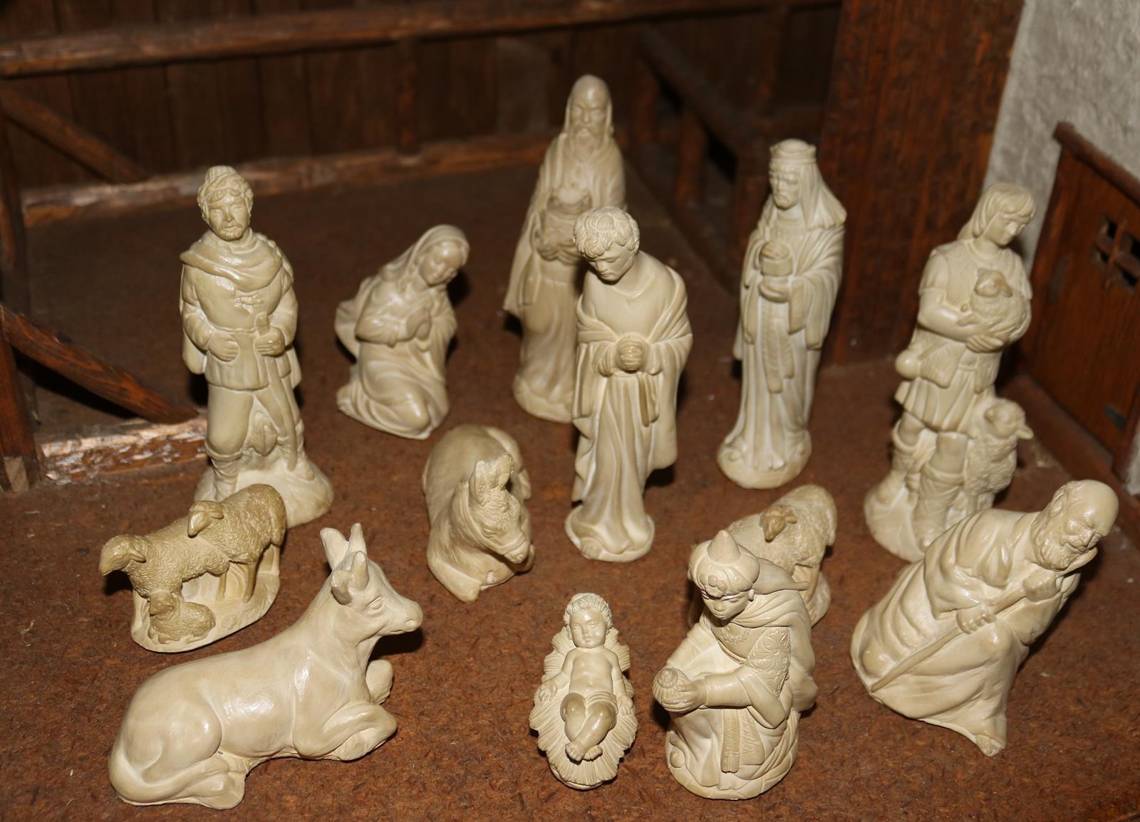 Große Weihnachtskrippe. | Bild Nr.2