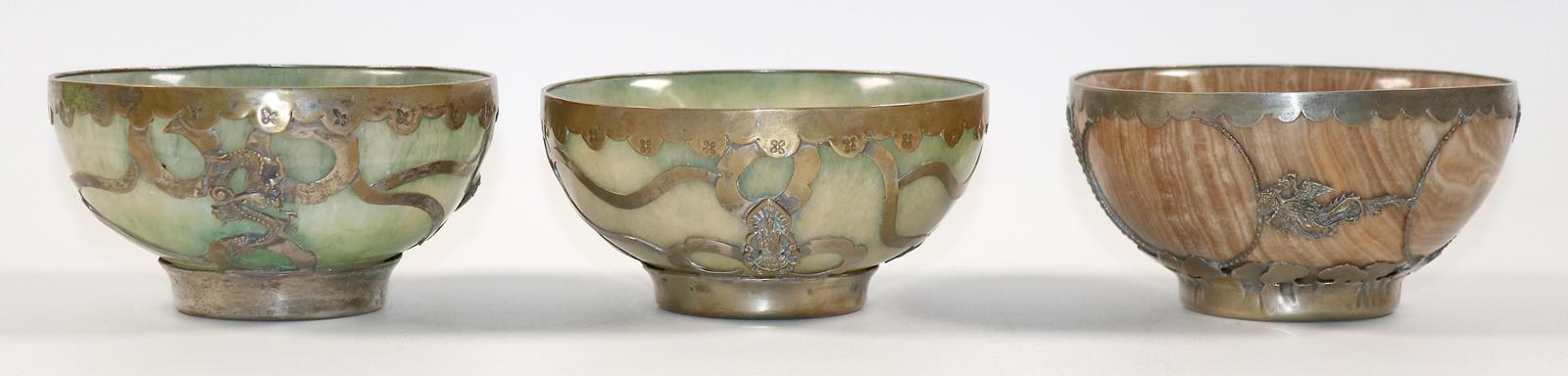 Drei asiatische Bowls. | Bild Nr.1