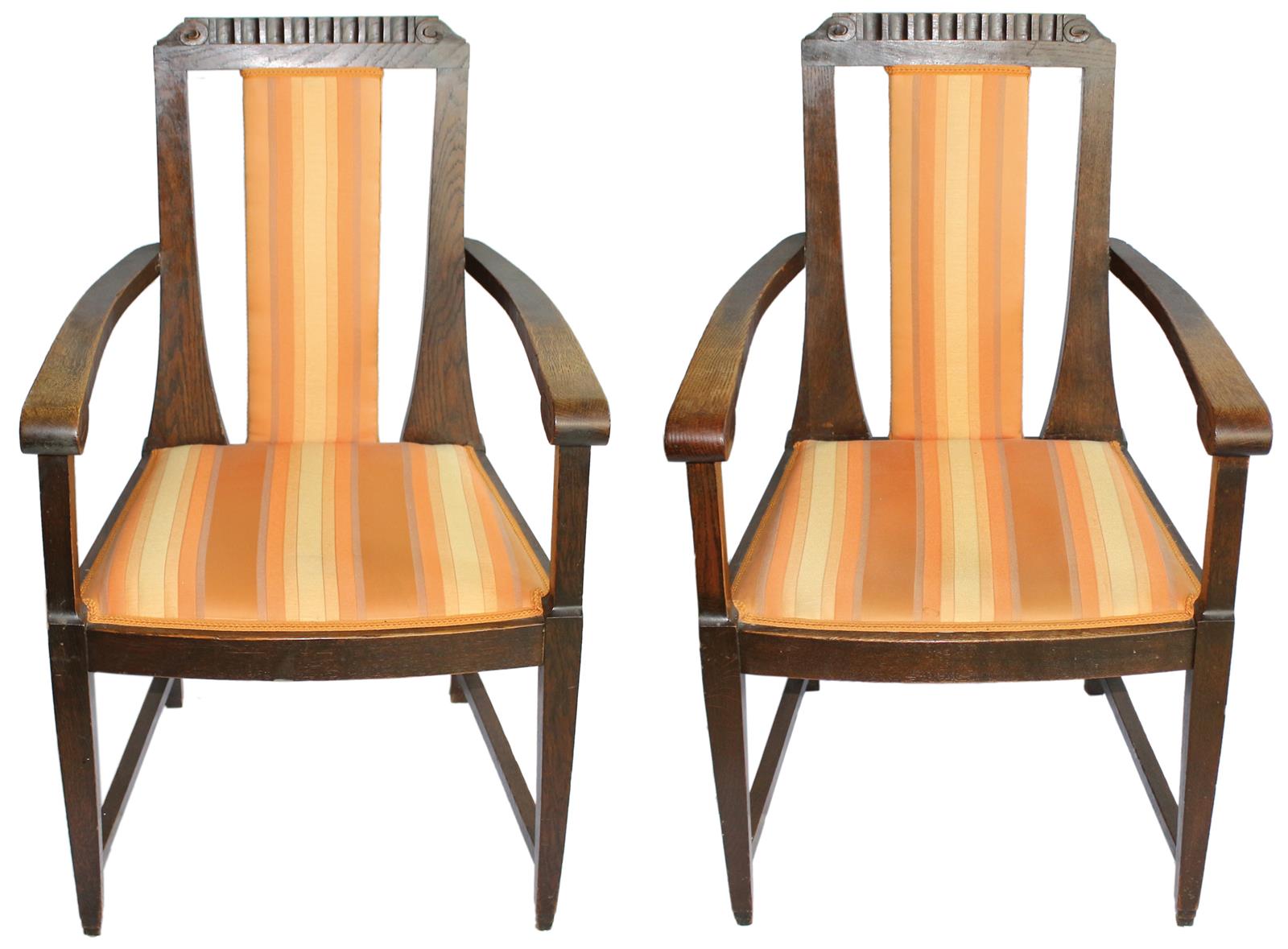 Paar Jugendstil Armlehner | Bild Nr.1