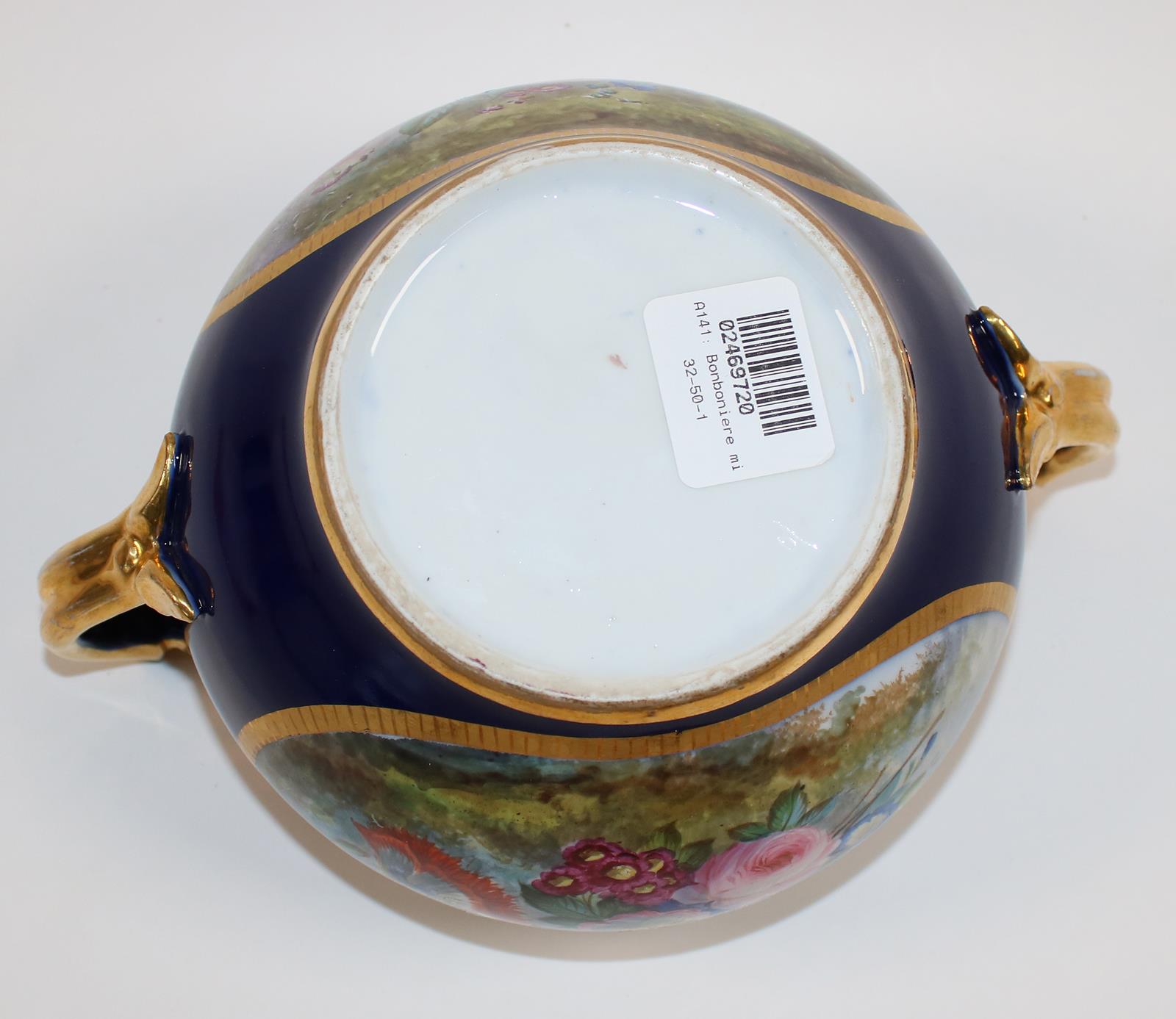 Bonboniere mit Blumenmalerei. | Bild Nr.4