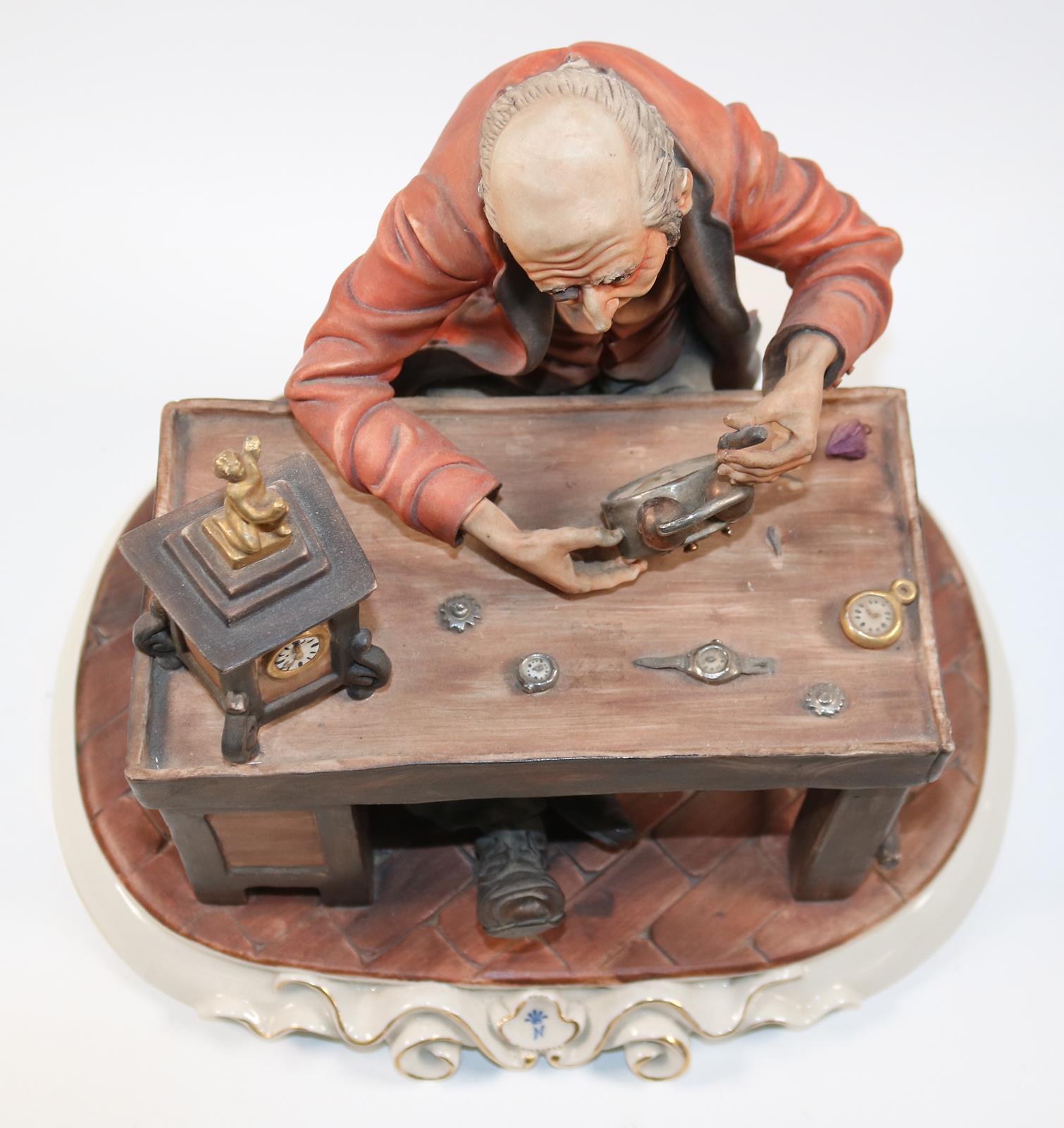 Capodimonte der Uhrmacher. | Bild Nr.2