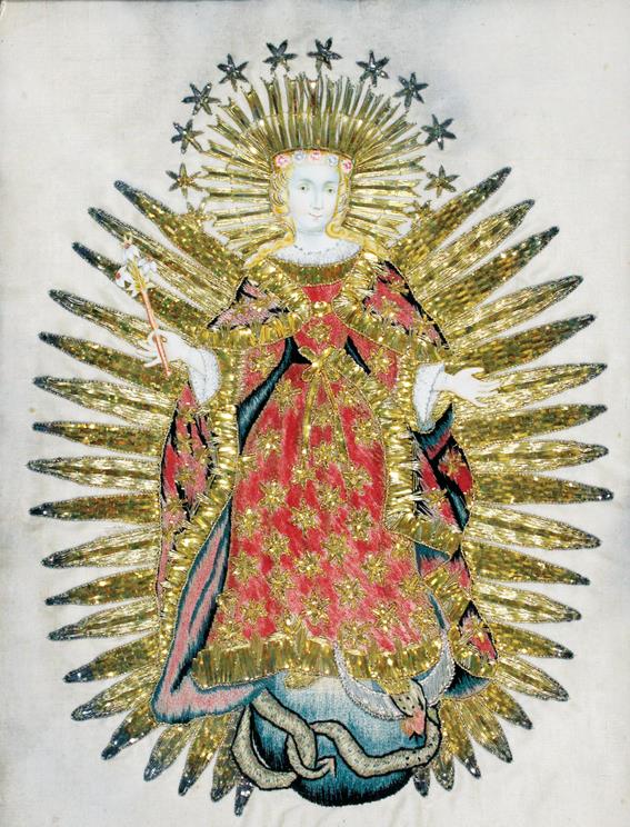 Maria Immaculata im Strahlenmantel. | Bild Nr.1