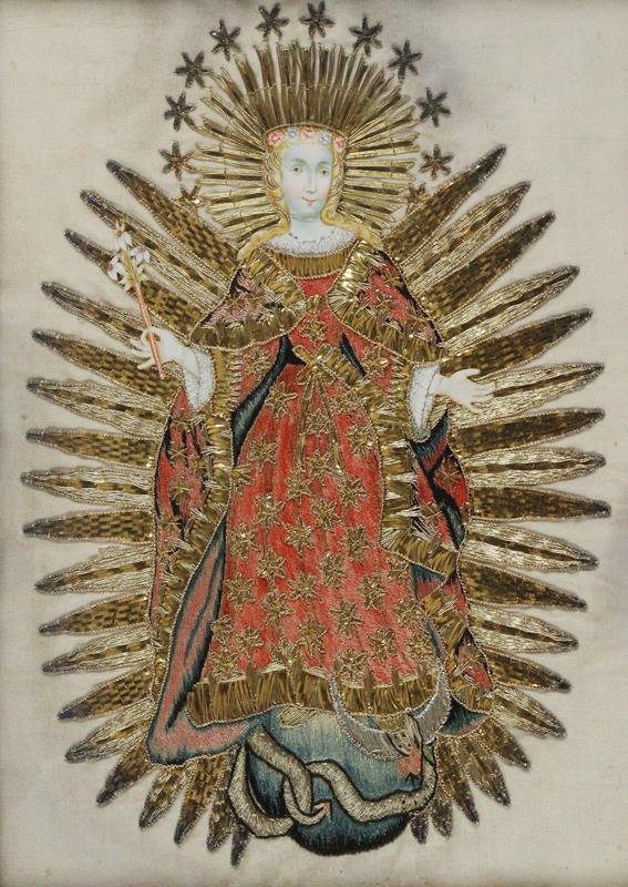 Maria Immaculata im Strahlenmantel. | Bild Nr.2