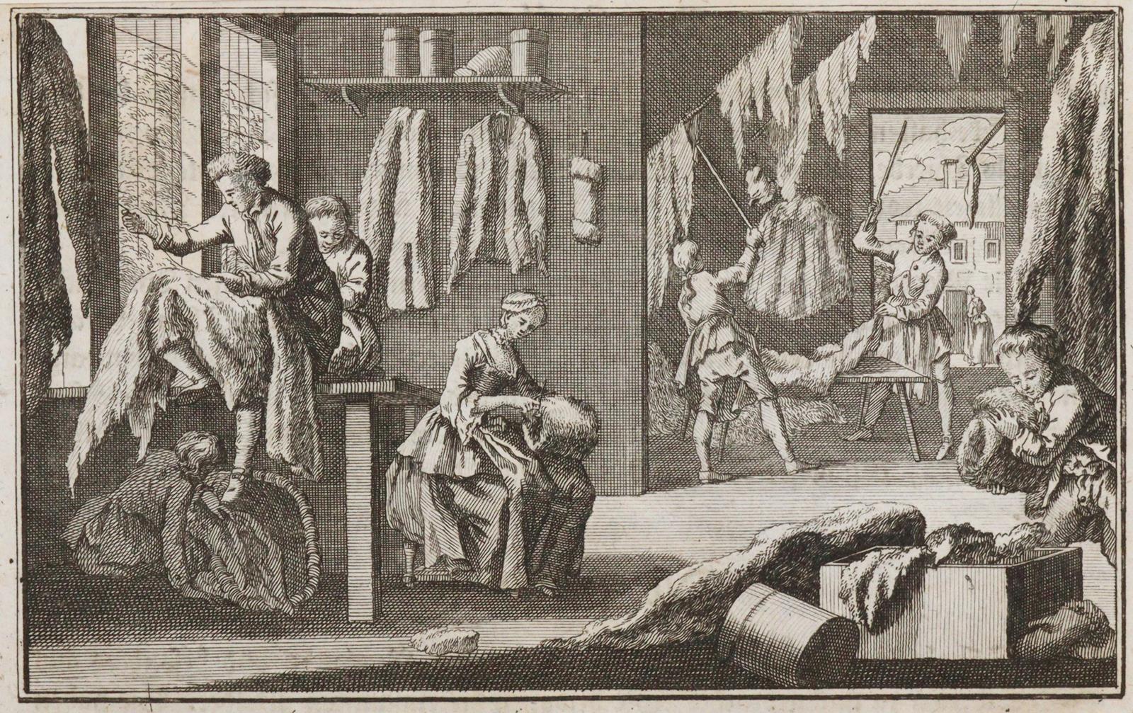 Pelze, Kürschner u. Gerber. | Bild Nr.1