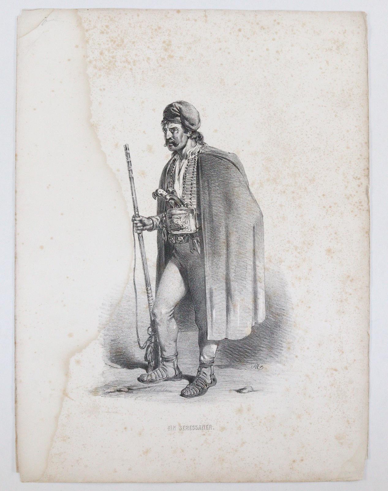 Wiener Volkstypen u. Karikaturen. | Bild Nr.1