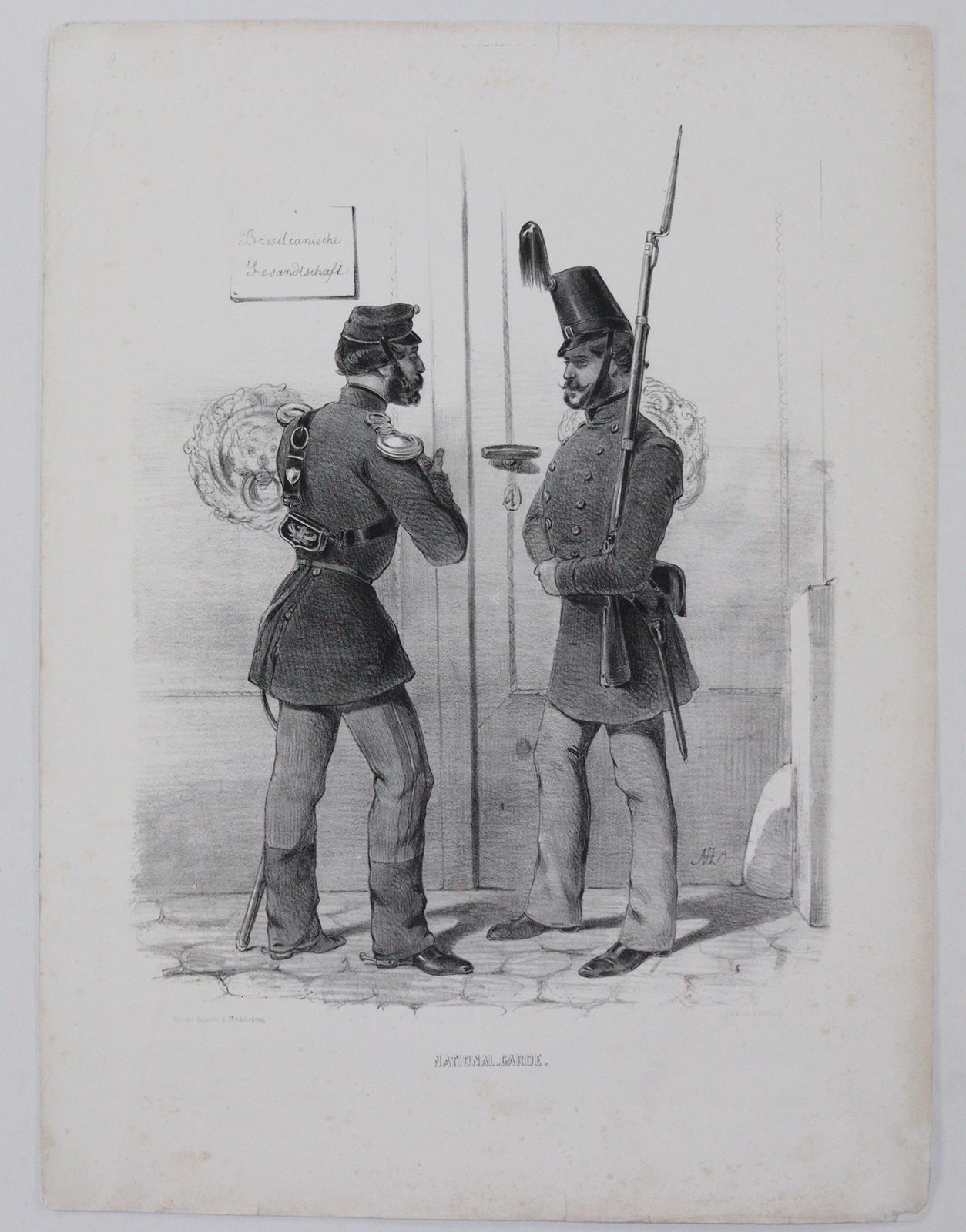 Wiener Volkstypen u. Karikaturen. | Bild Nr.9