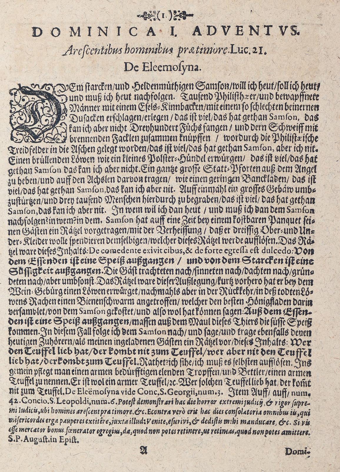 Abraham a S. Clara (d.i. U.Megerle). | Bild Nr.2