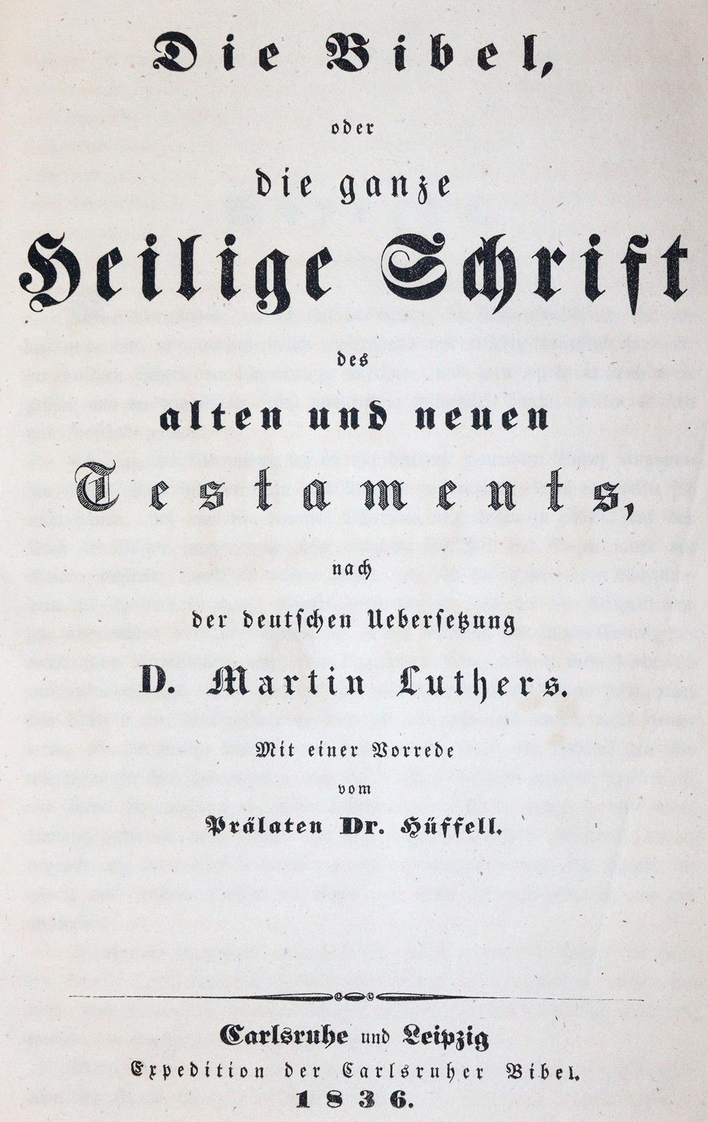 Biblia germanica. | Bild Nr.1