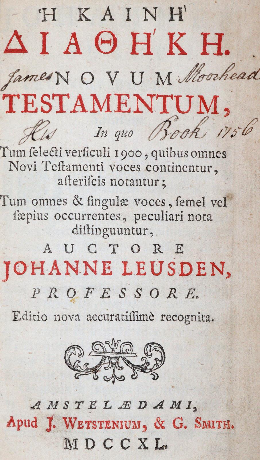 Biblia graeca. | Bild Nr.2