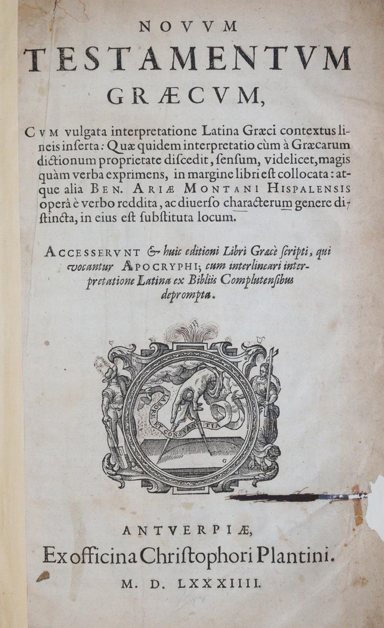 Biblia polyglotta. | Bild Nr.1