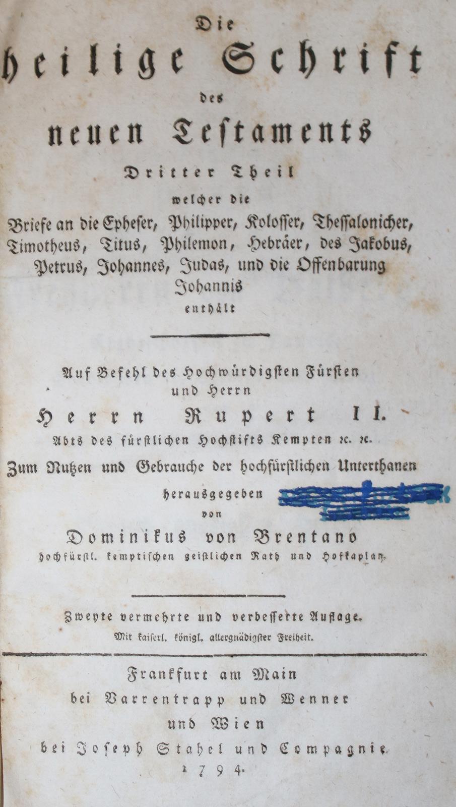 Brentano,D.v. (Hrsg.) | Bild Nr.2