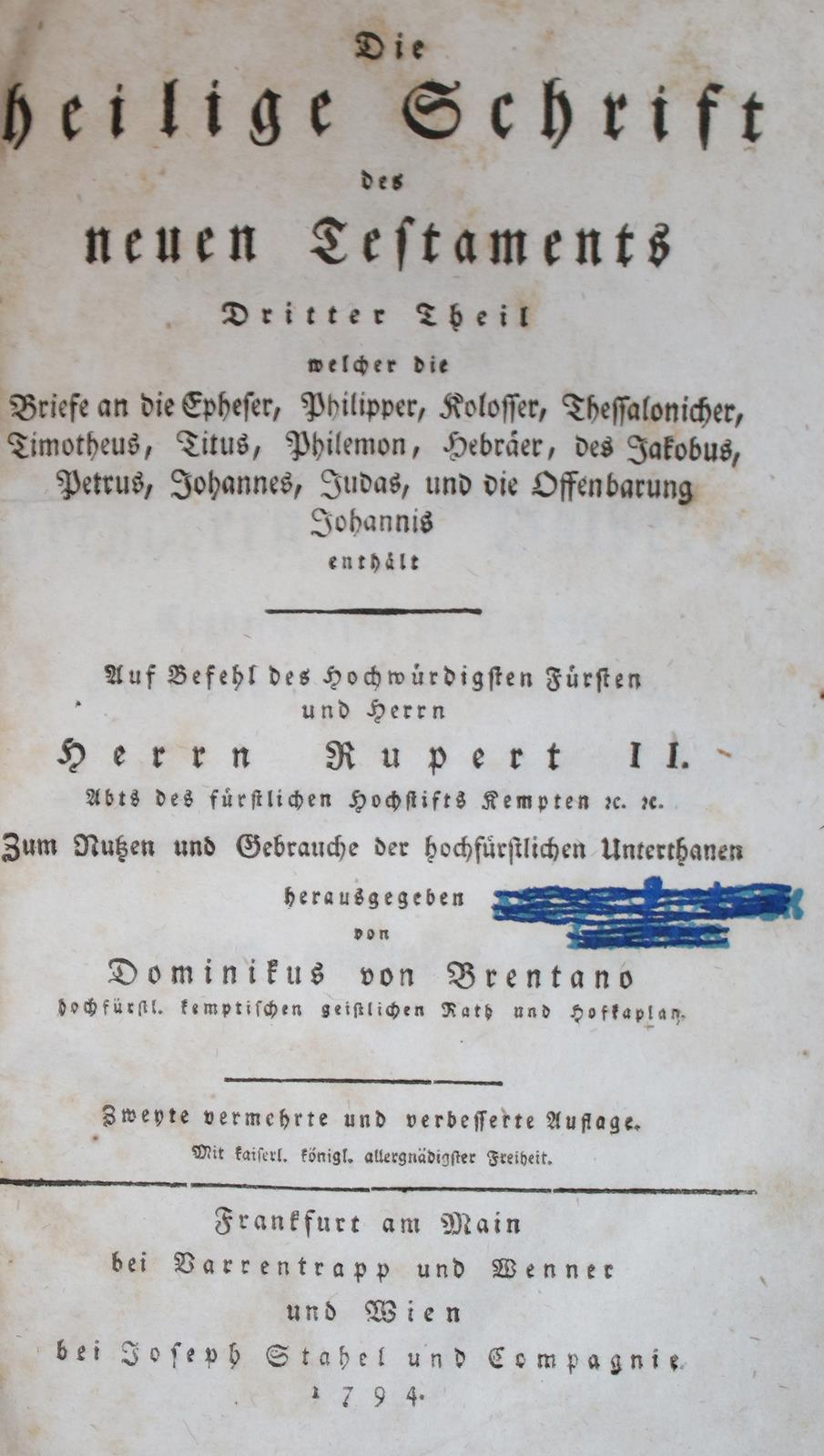 Brentano,D.v. (Hrsg.) | Bild Nr.3