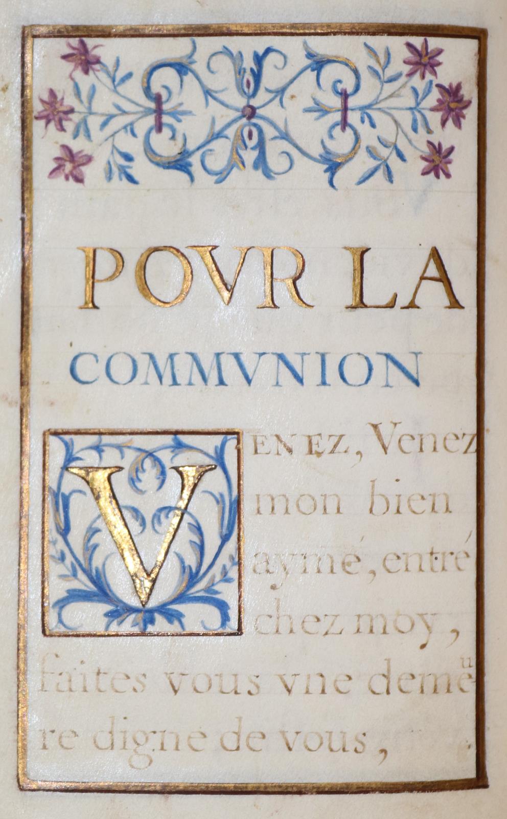 Gebetbuch, Französisch, | Bild Nr.2