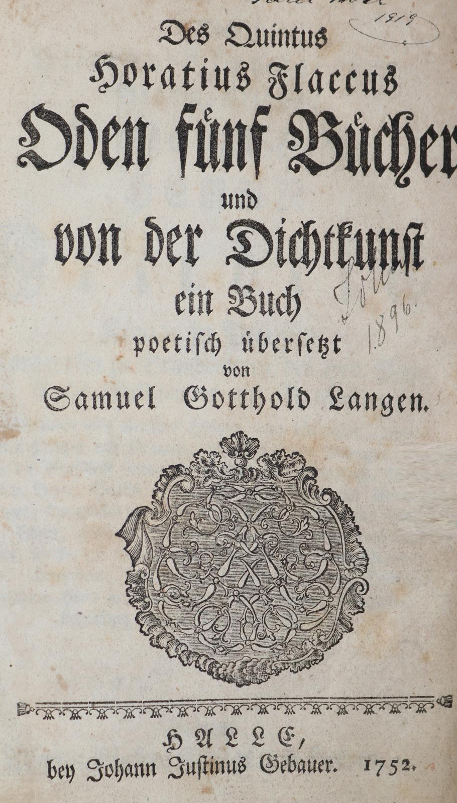 Horatius Flaccus,Q. | Bild Nr.1